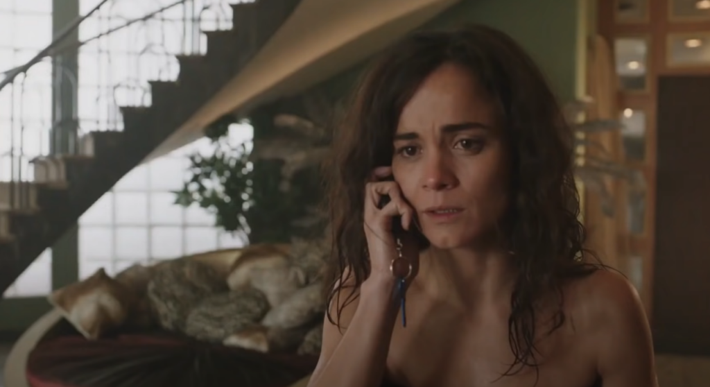 woman getting phone call